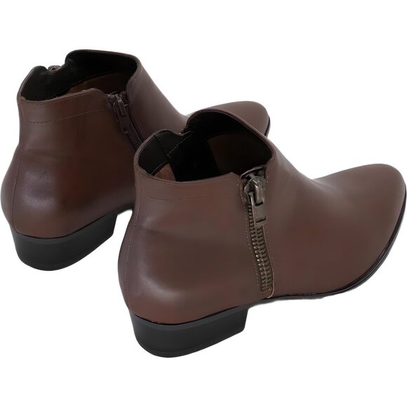 Naturalizer Claire Pointed Ankle Bootie Cinnamon Brown Women's US 6 M - Picture 3 of 6